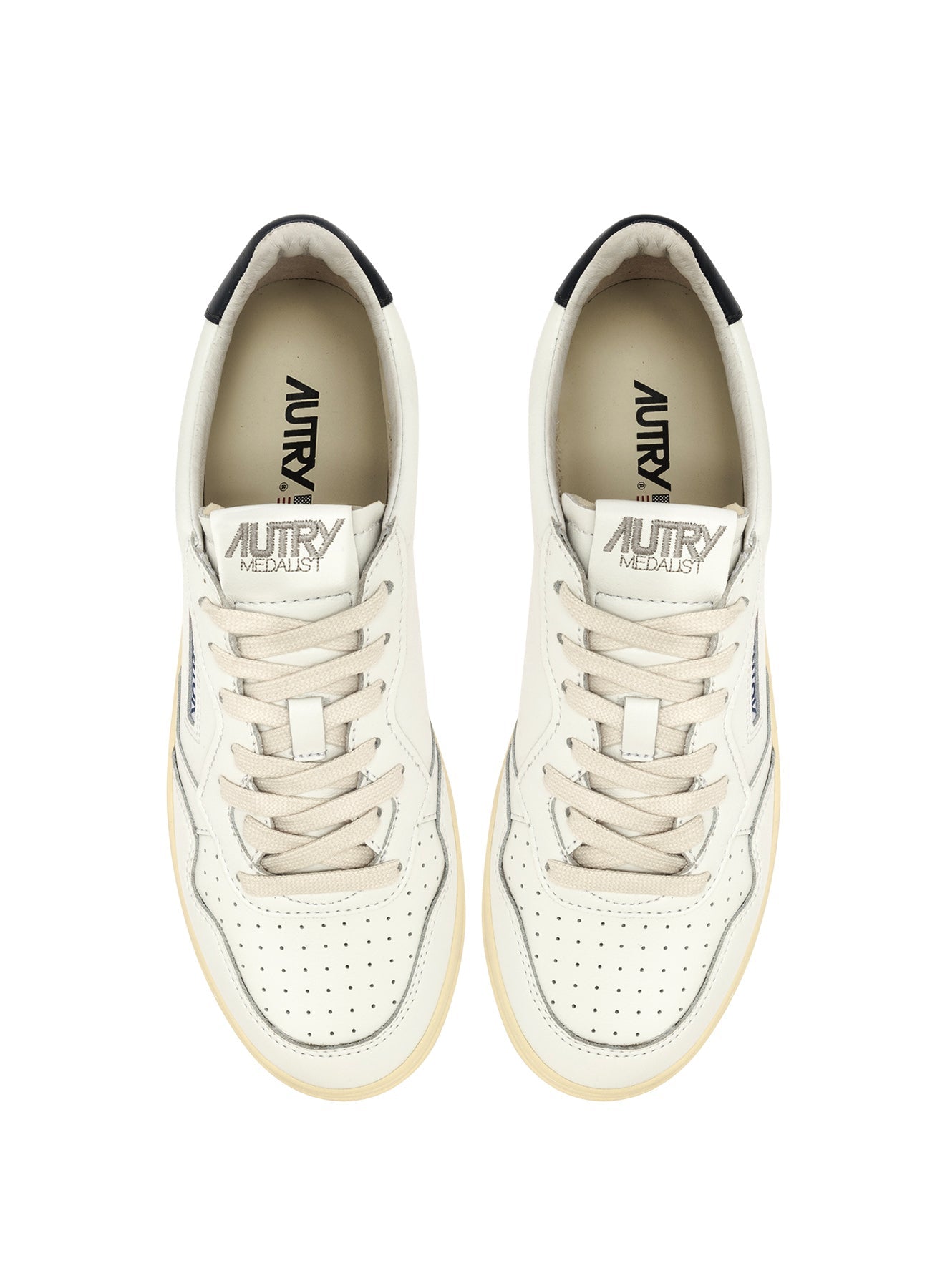 01 low man leat/leat - autry shoes - 30326132 - divers chaussures - Nouveau. men