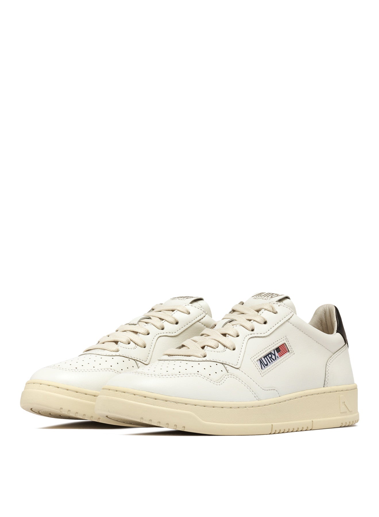 01 low man leat/leat - autry shoes - 30326132 - divers chaussures - Nouveau. men