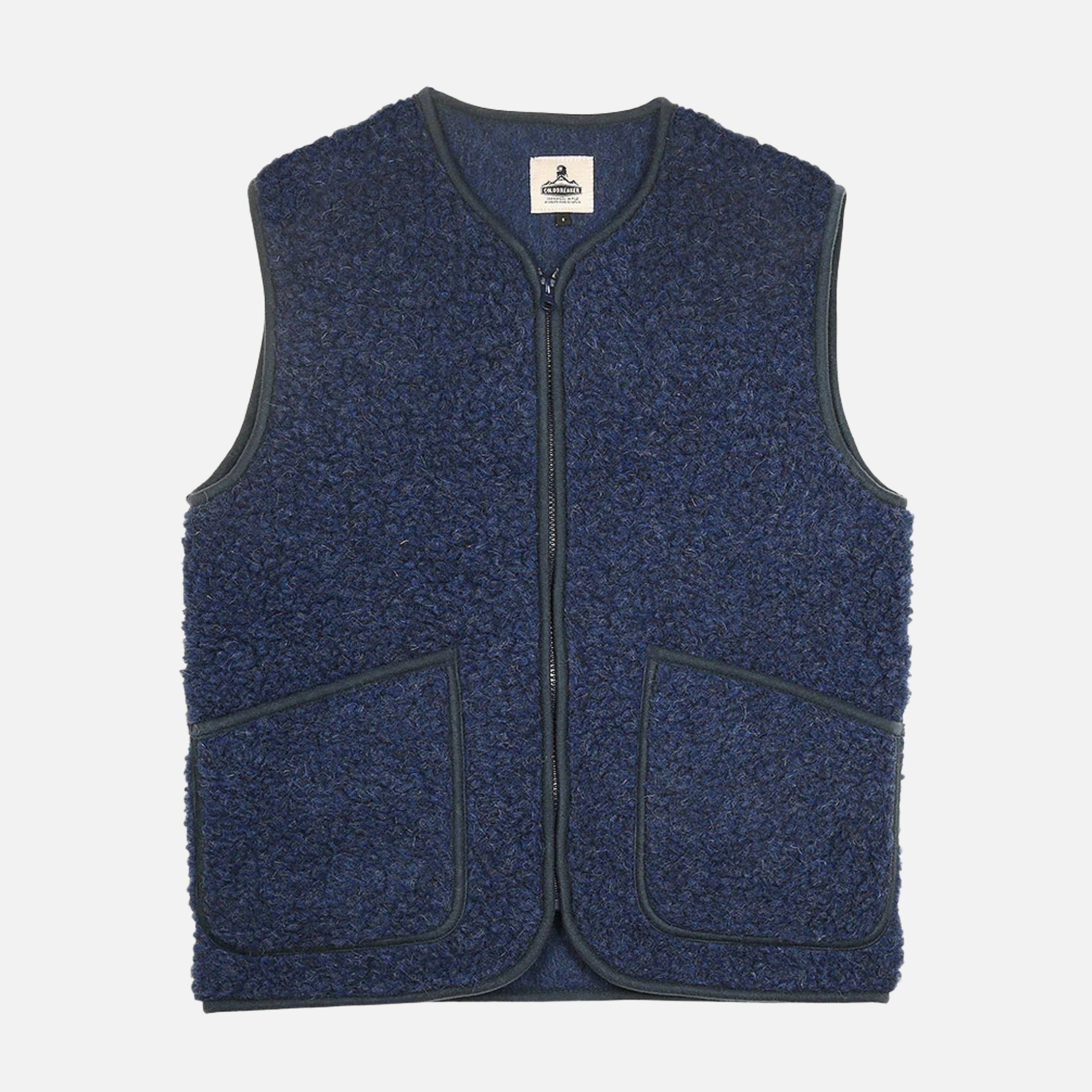 veste sans manches laine