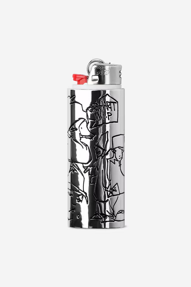 blinkerfluid bic metal lighter case zinc alloy