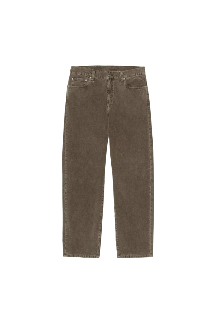 aaron pant 100% cotton 'forsyth' corduroy - carhartt - 510057952 - pantalons classiques - nouveau.