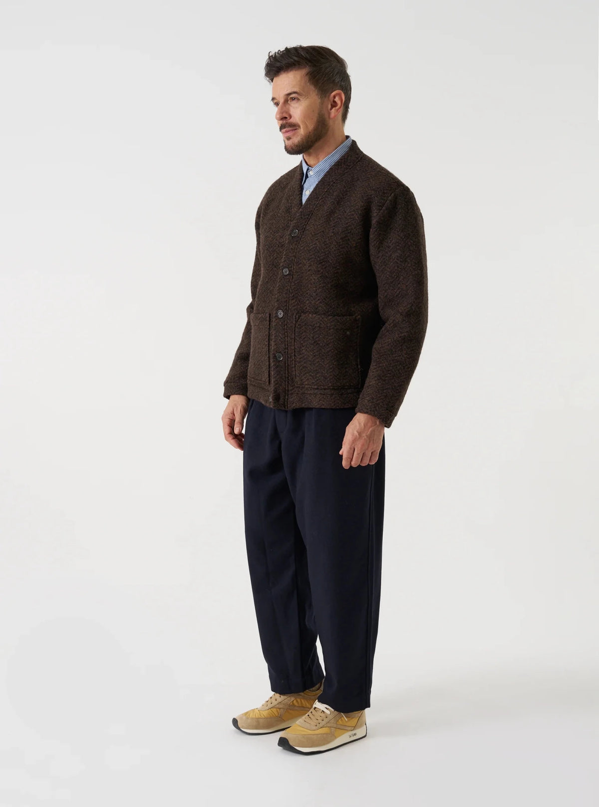 advance cardigan - universal works - 520092110 - pulls - Nouveau. men
