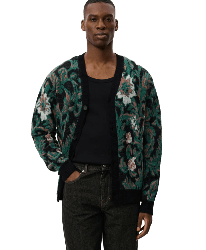 alex jacquard cardigan knit - les deux - 520047912 - pulls - nouveau.