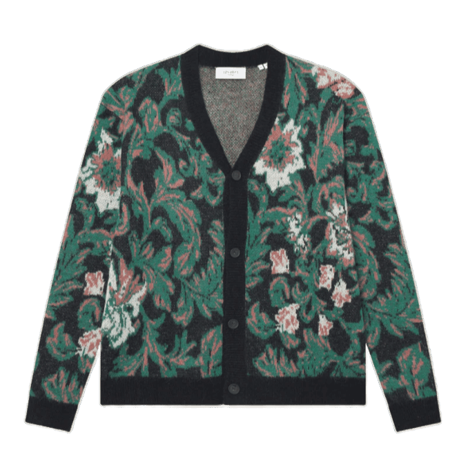 alex jacquard cardigan knit - les deux - 520047912 - pulls - nouveau.