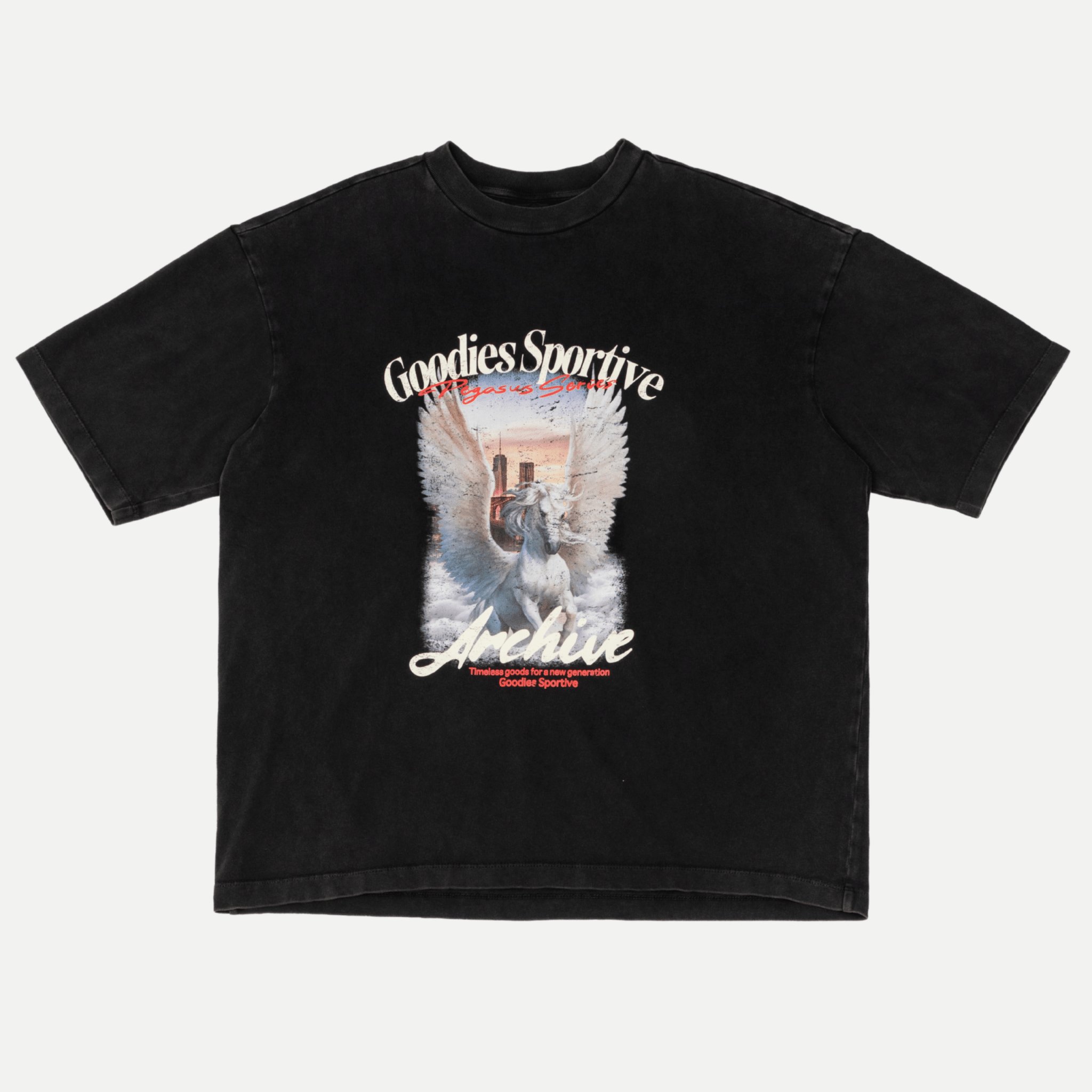 archive pegasus prem. tee - goodies sportive - 510068804 - tee shirt - Nouveau. men