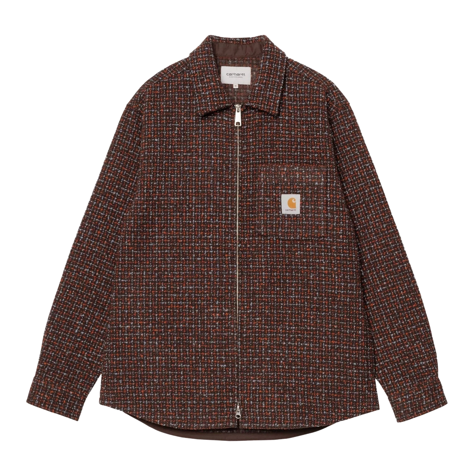bellamy shirt jac 100% polyester bouclé twill - carhartt - 510058393 - vestes - nouveau.