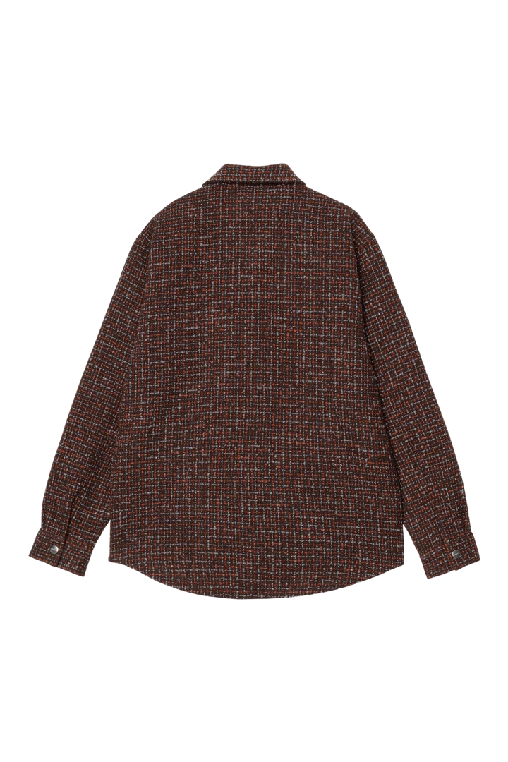 bellamy shirt jac 100% polyester bouclé twill - carhartt - 510058393 - vestes - nouveau.