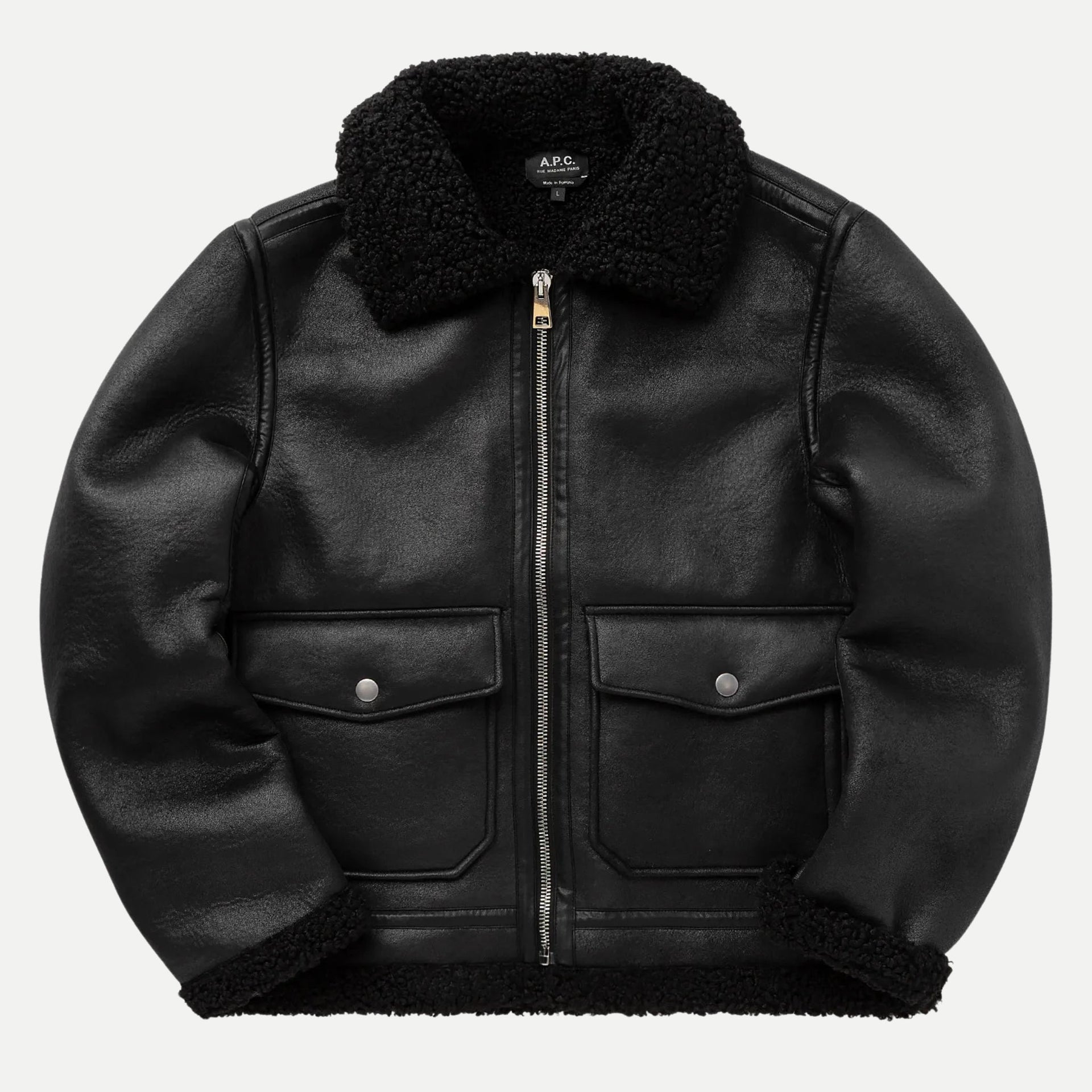 blouson tommy - apc - 510057617 - blousons - nouveau.