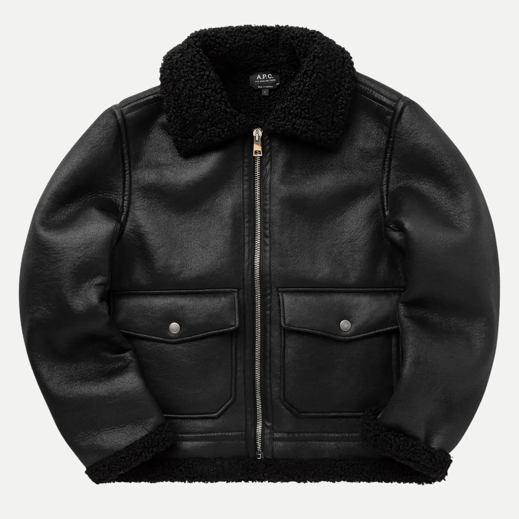 blouson tommy - apc - 510057617 - blousons - nouveau.