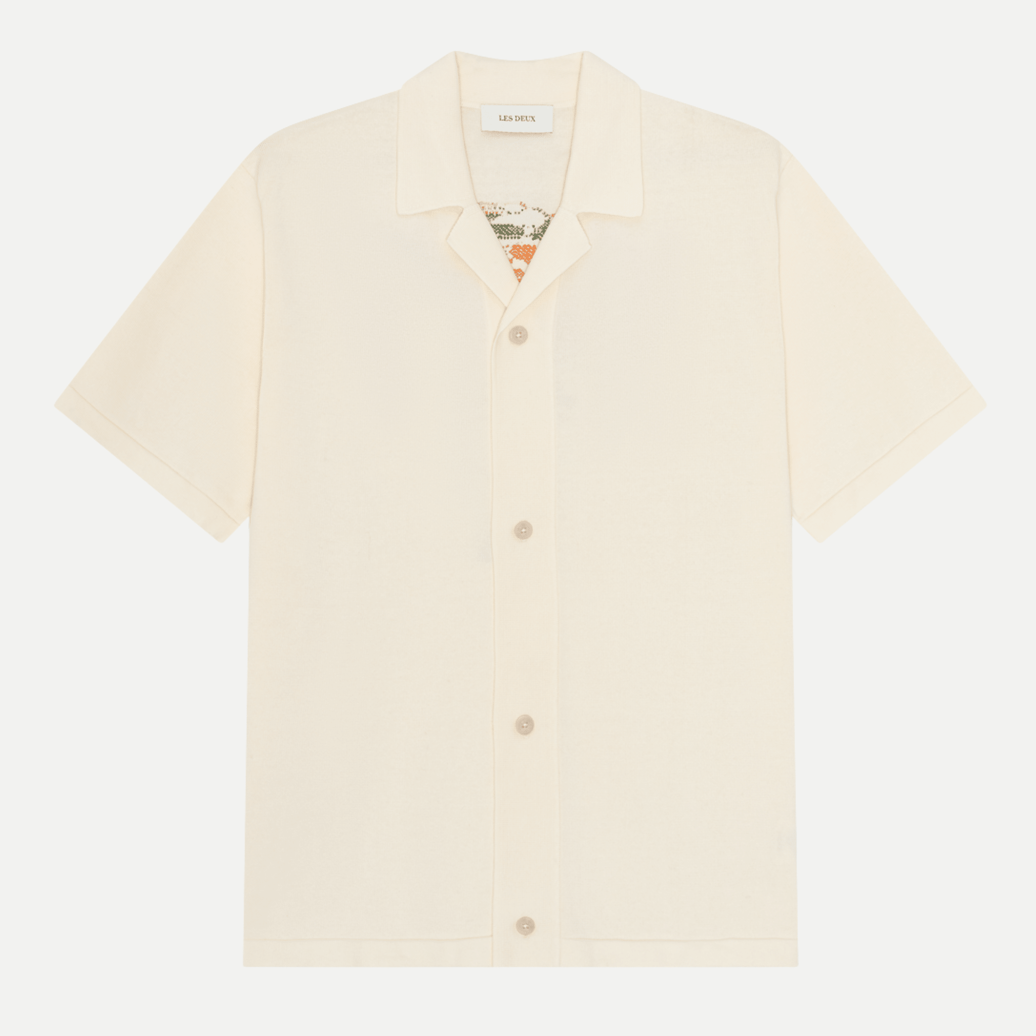 bouquet knitted ss shirt - les deux - 520079968 - chemises - Nouveau. men