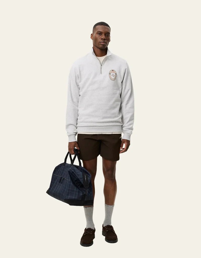 brady emblem half zip sweat shirt - les deux - 520063875 - sweat - Nouveau. men