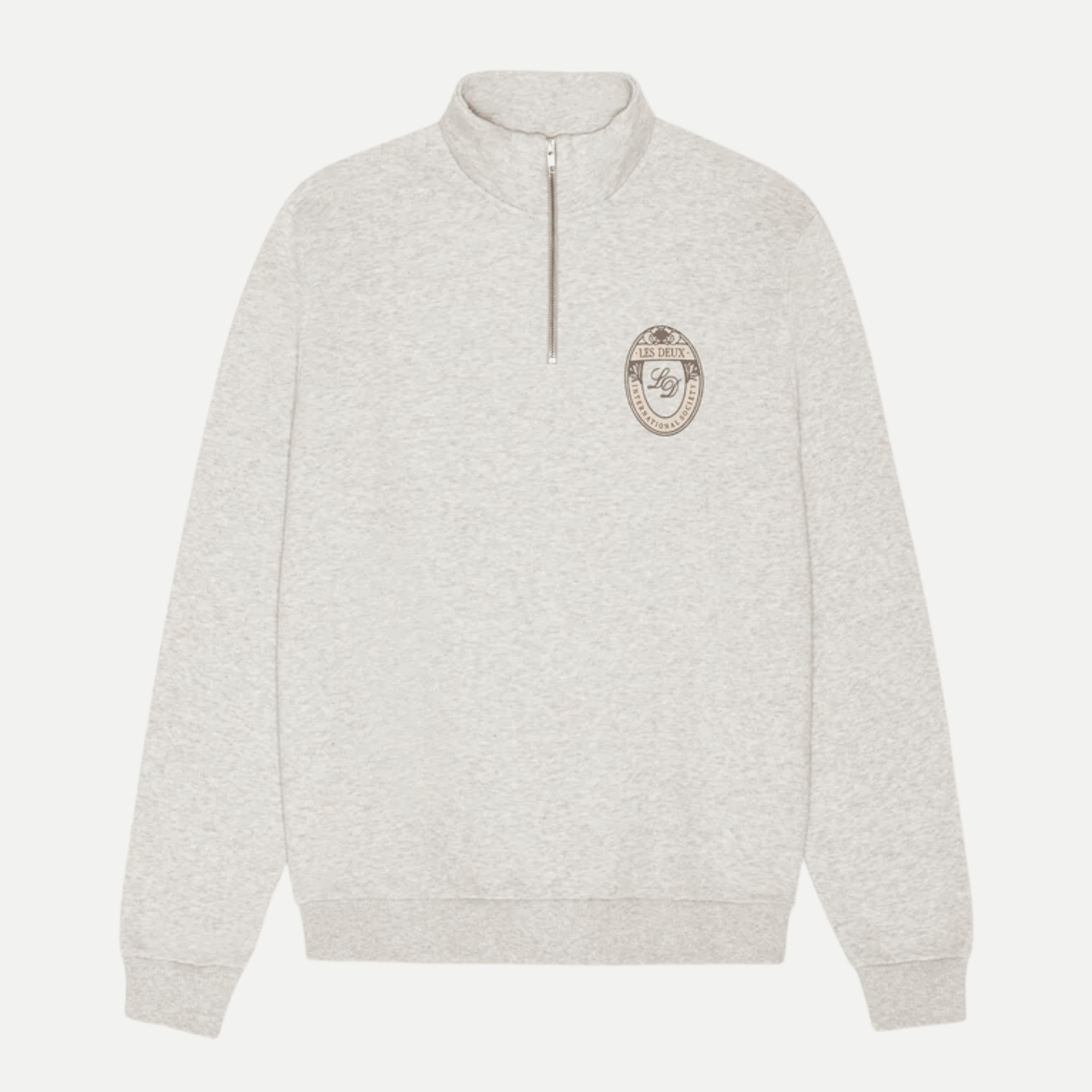 brady emblem half zip sweat shirt - les deux - 520063875 - sweat - Nouveau. men