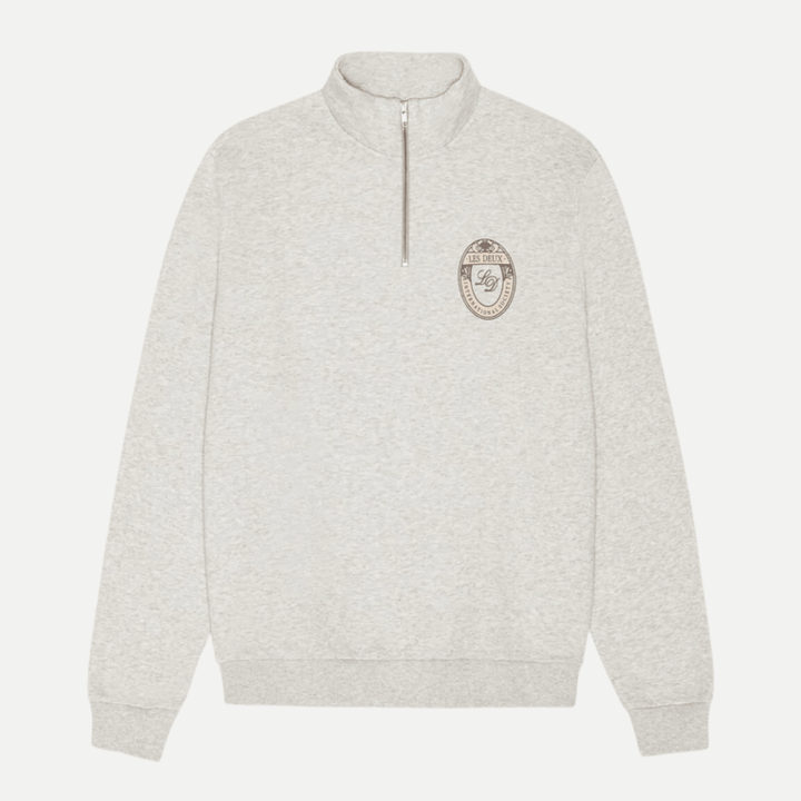 brady emblem half zip sweat shirt - les deux - 520063875 - sweat - Nouveau. men