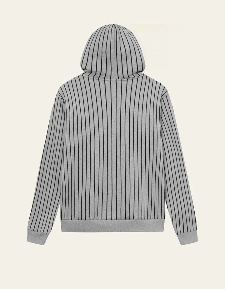 brady ld patch pinstripe hoodie - les deux - 510062703 - sweat - Nouveau. men