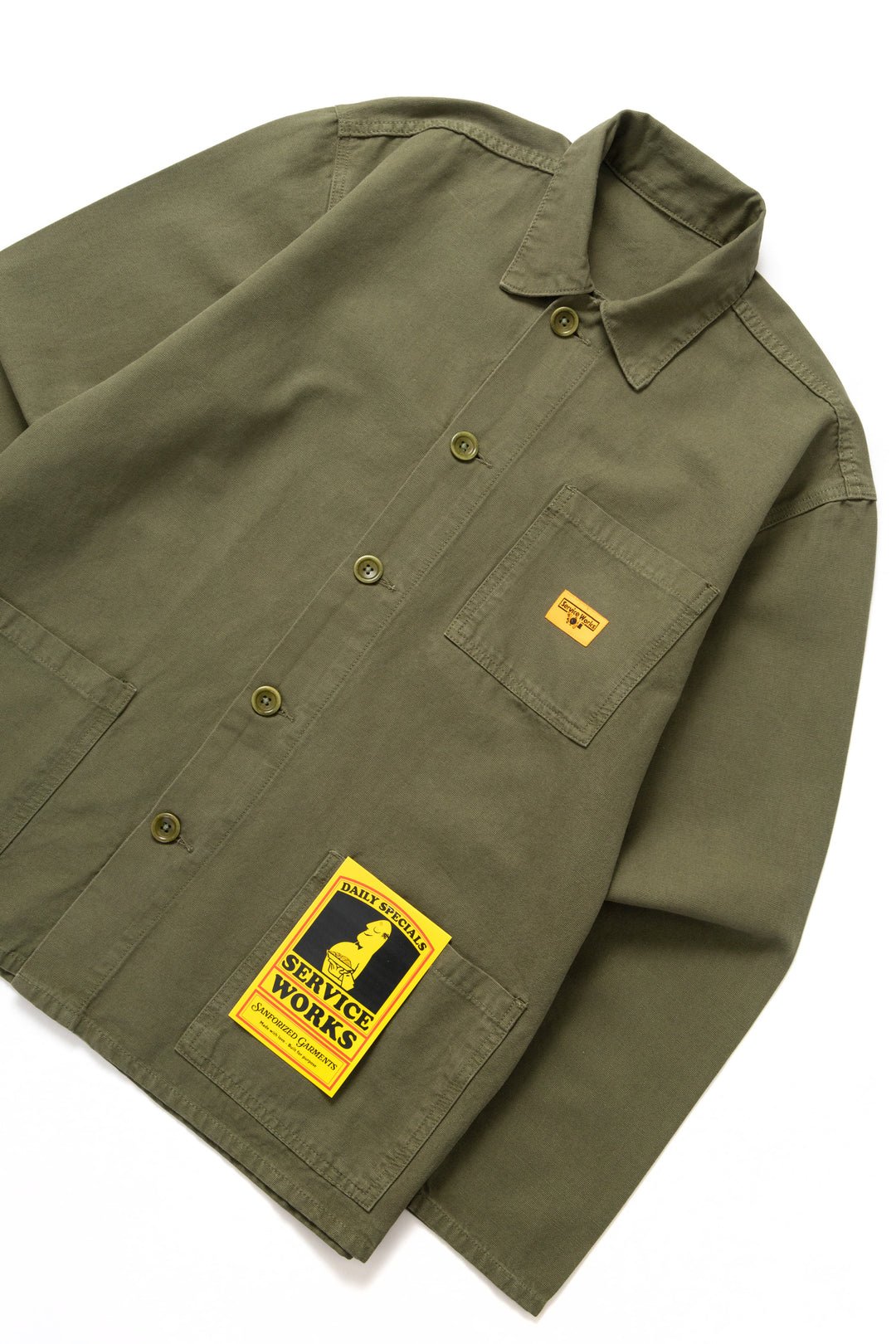 canvas chore shirt - service works - 520066500 - chemises - Nouveau. men