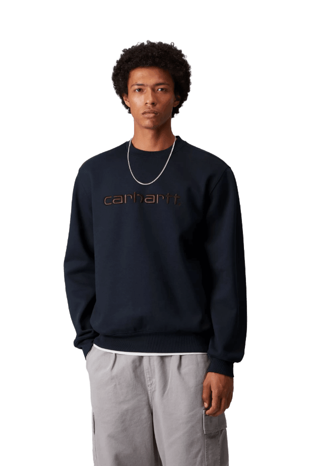carhartt sweat cotton/polyester sweat - carhartt - 510007667 - sweat - nouveau.