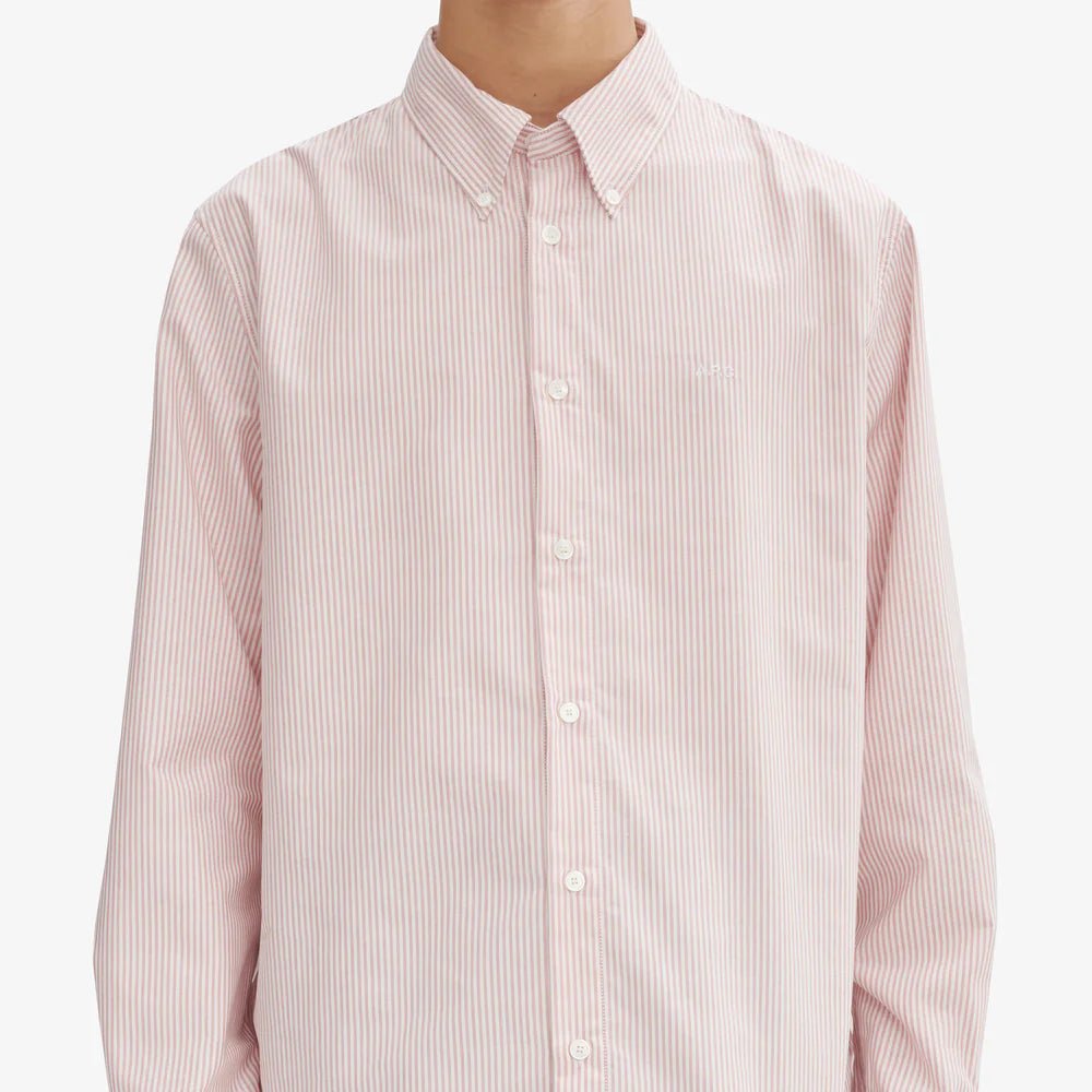 chemise greg - apc - 510038302 - chemises - nouveau.