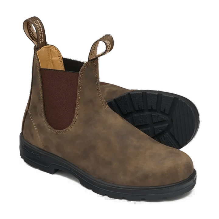 classic chelsea boots - blundstone - 520059670 40/6,5 rustic brown 2