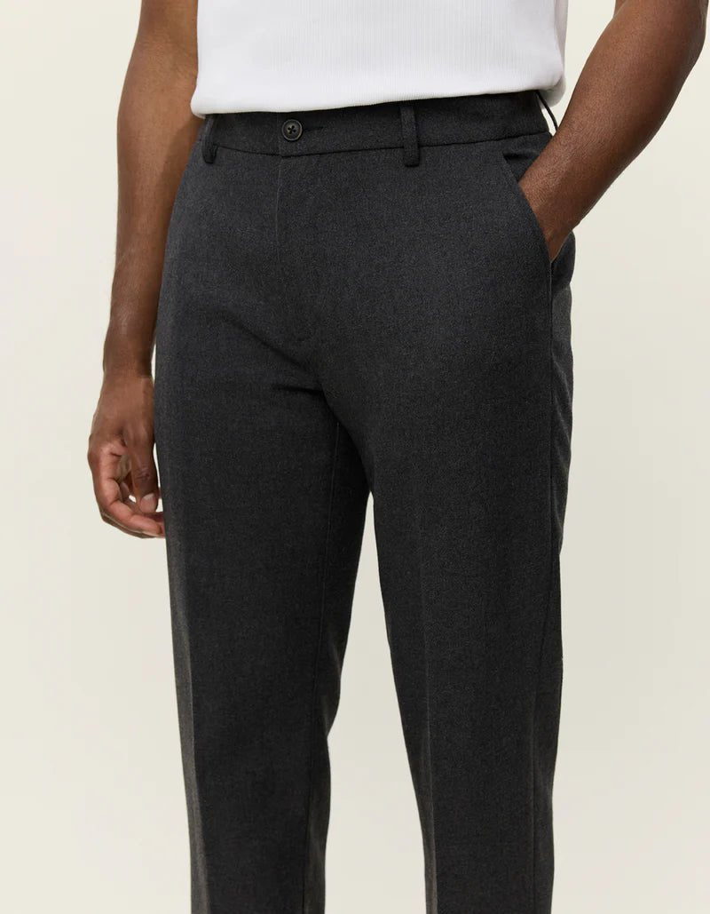 como reg wool suit pants - les deux - 520046939 - pantalons classique - nouveau.