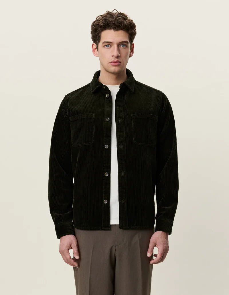 corduroy overshirt - les deux - 520085051 - chemises - Nouveau. men