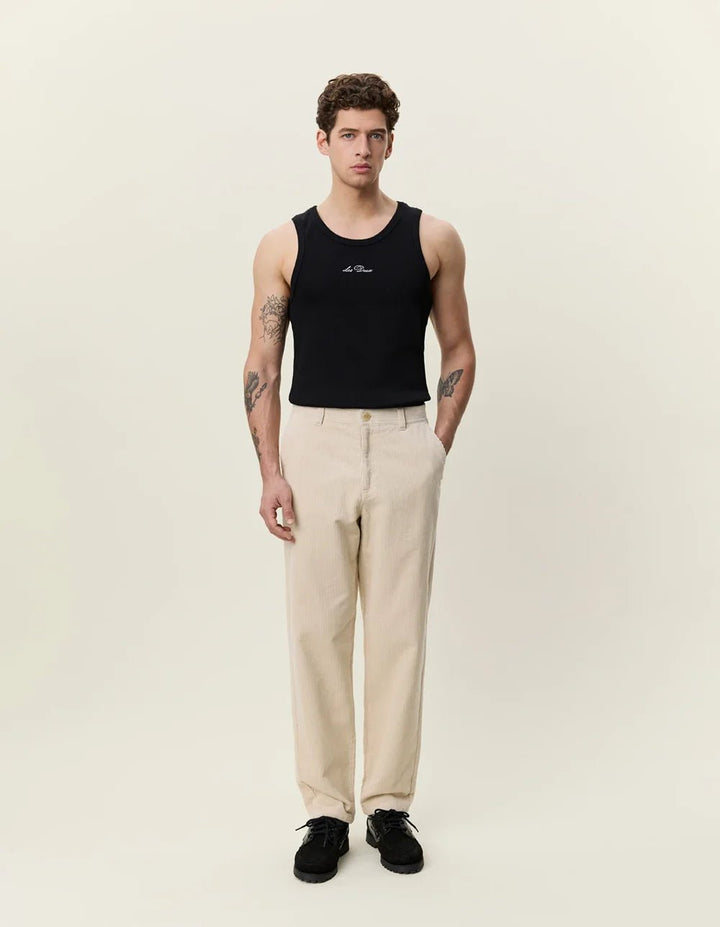 corduroy tapered pants - les deux - 520084542 - pantalons classiques - Nouveau. men