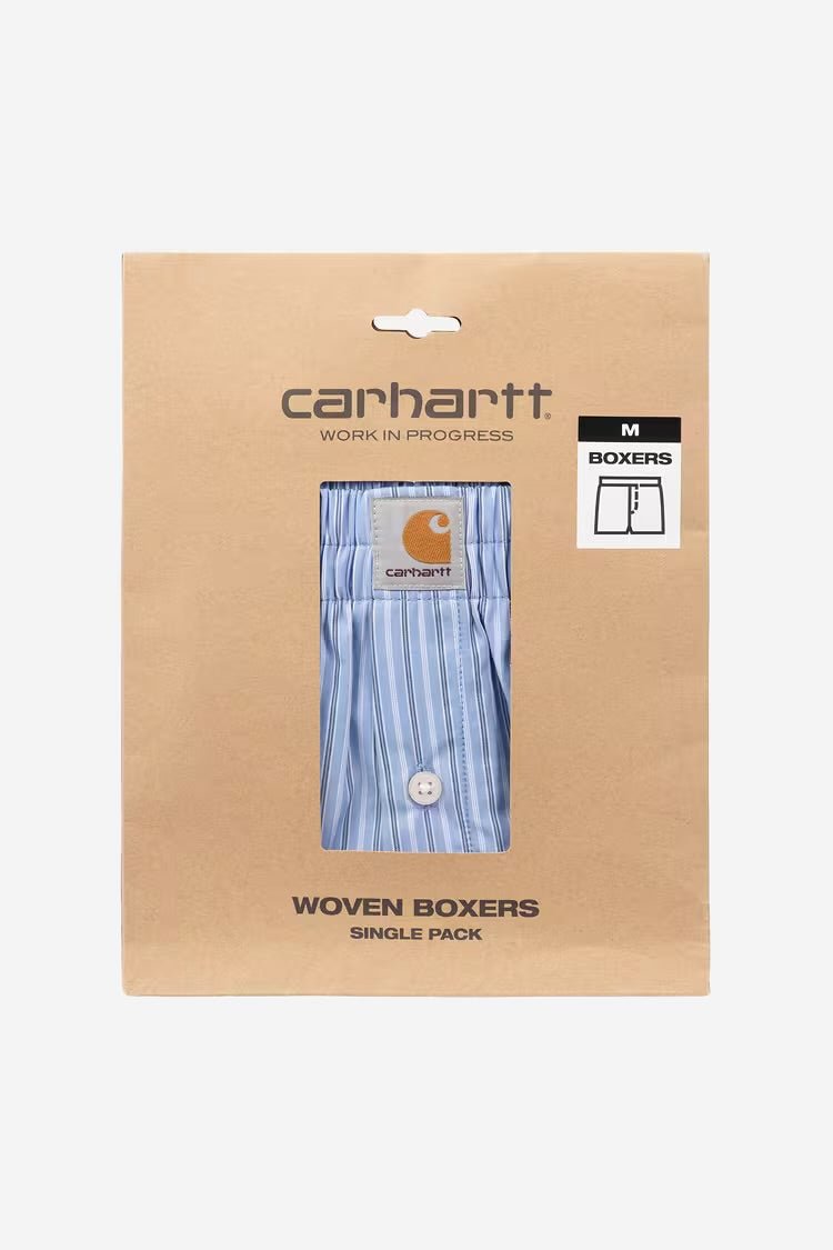 cotton boxer cotton poplin - carhartt - 510078438 - calecons - Nouveau. men