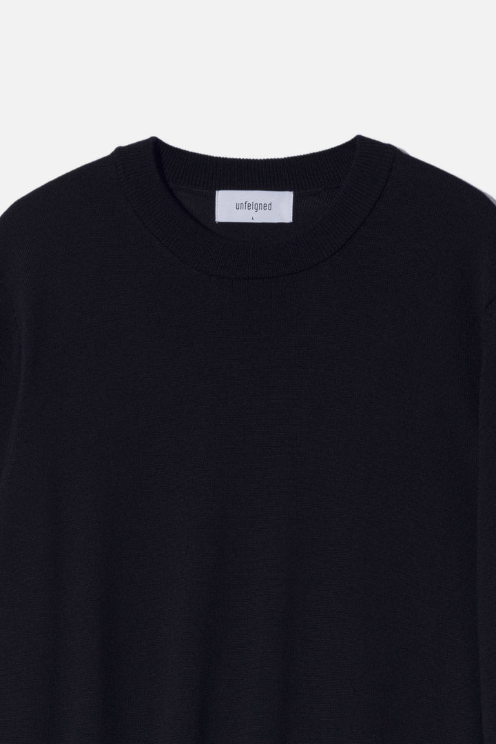 crewneck merino knit - unfeigned - 520058284 - pulls - nouveau.
