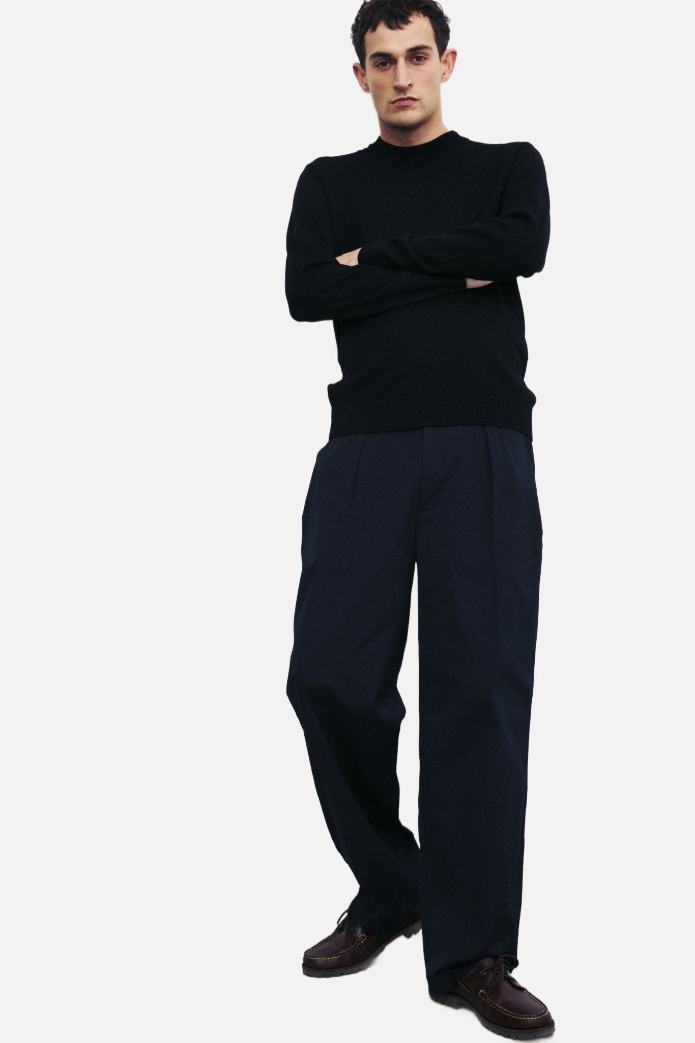 crewneck merino knit - unfeigned - 520058284 - pulls - nouveau.