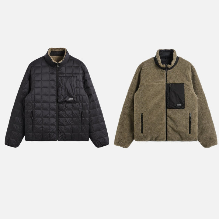 down boa reversible jacket - taion - 510061652 - manteaux - nouveau.