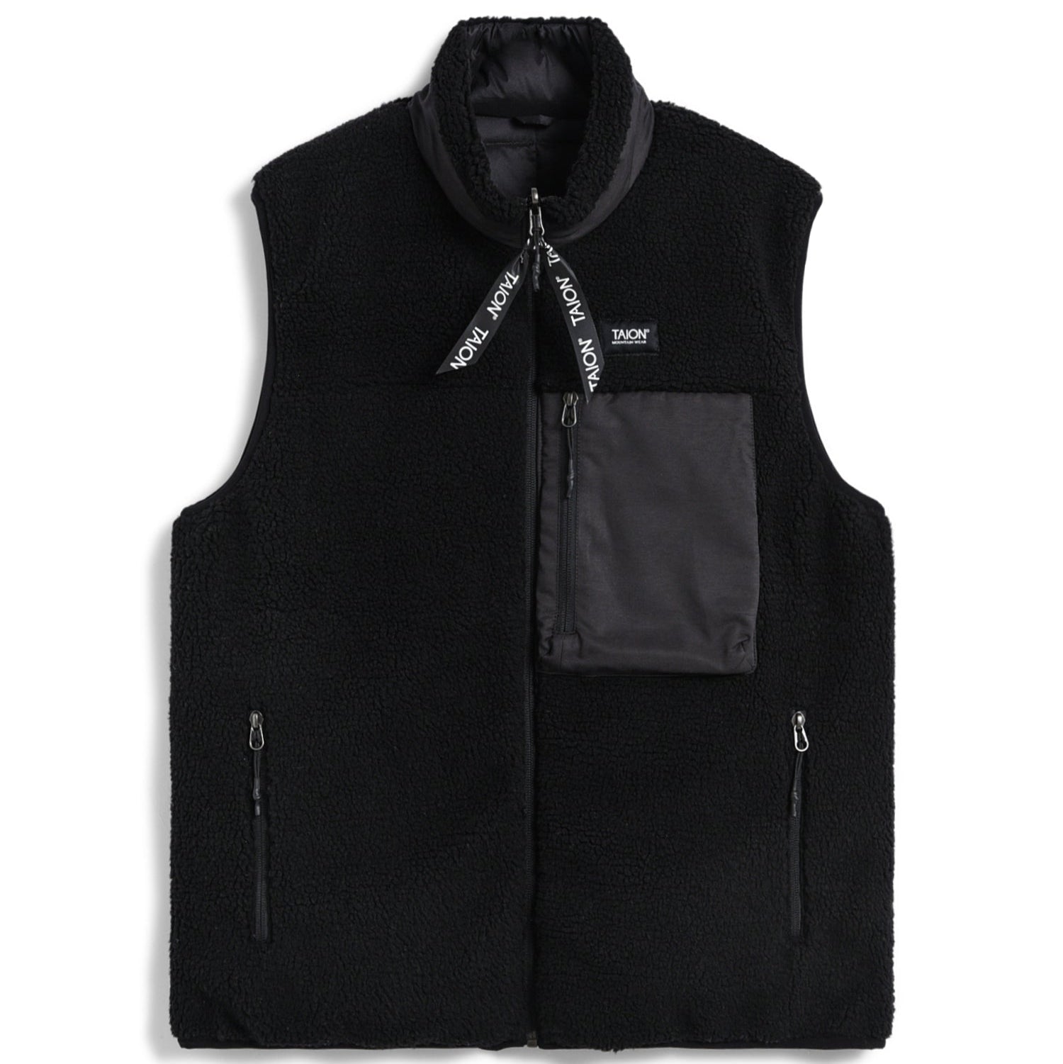 down boa reversible vest - taion - 500012213 - manteaux - nouveau.