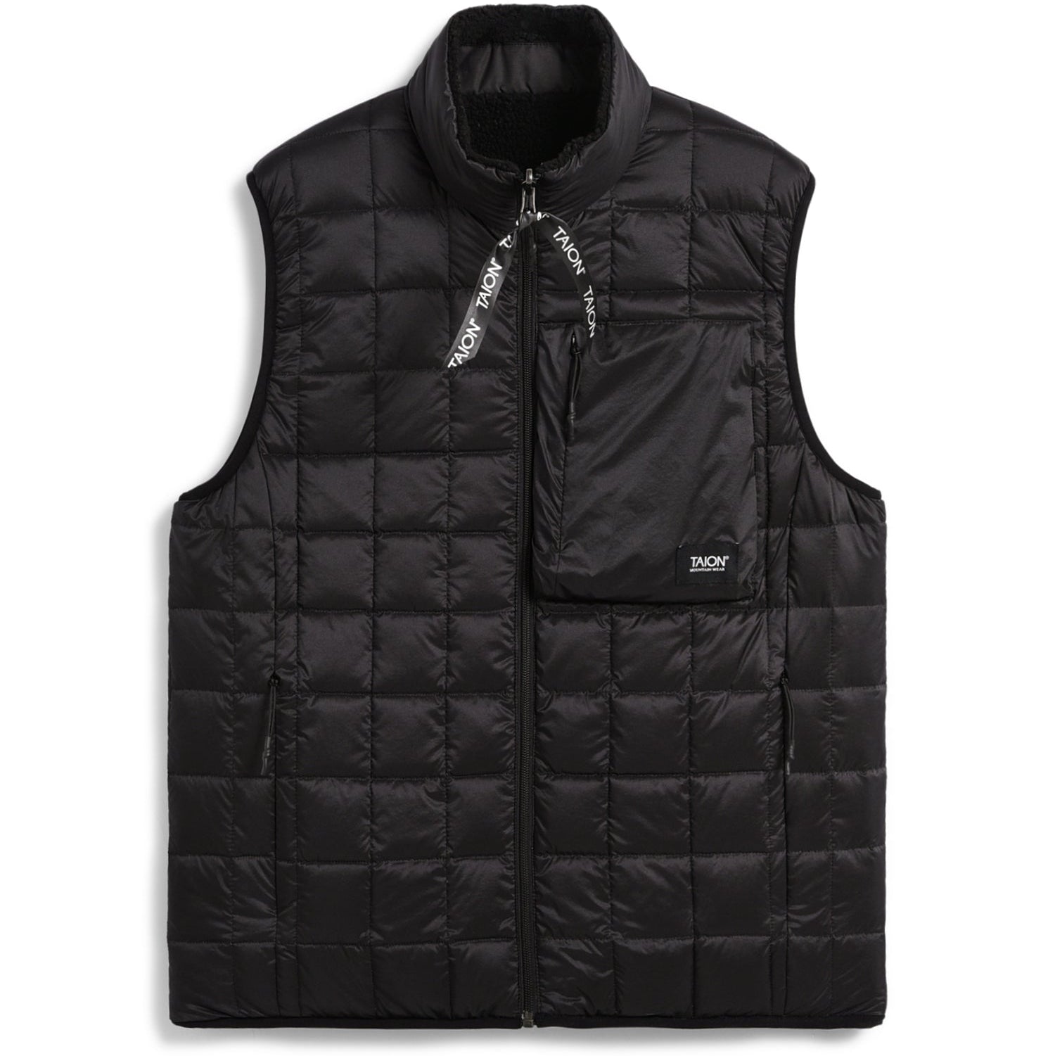 down boa reversible vest - taion - 500012213 - manteaux - nouveau.