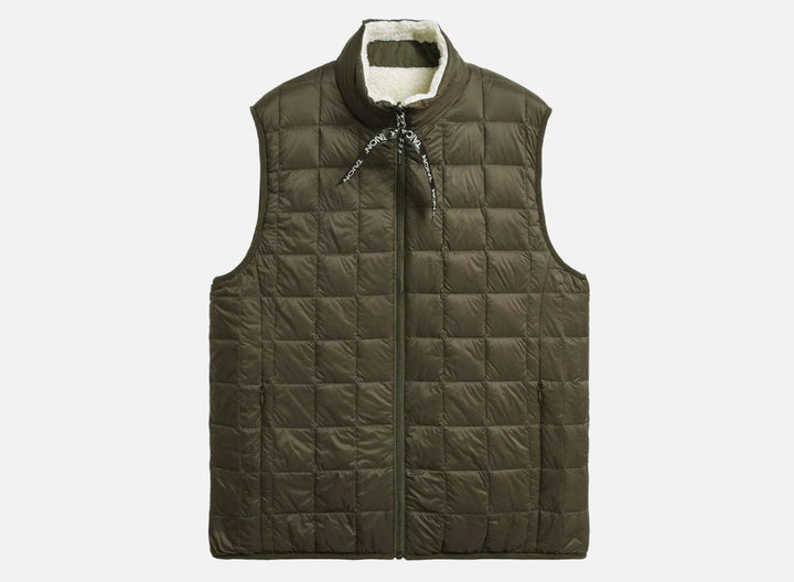 down boa reversible vest - taion - 500012251 - manteaux - nouveau.