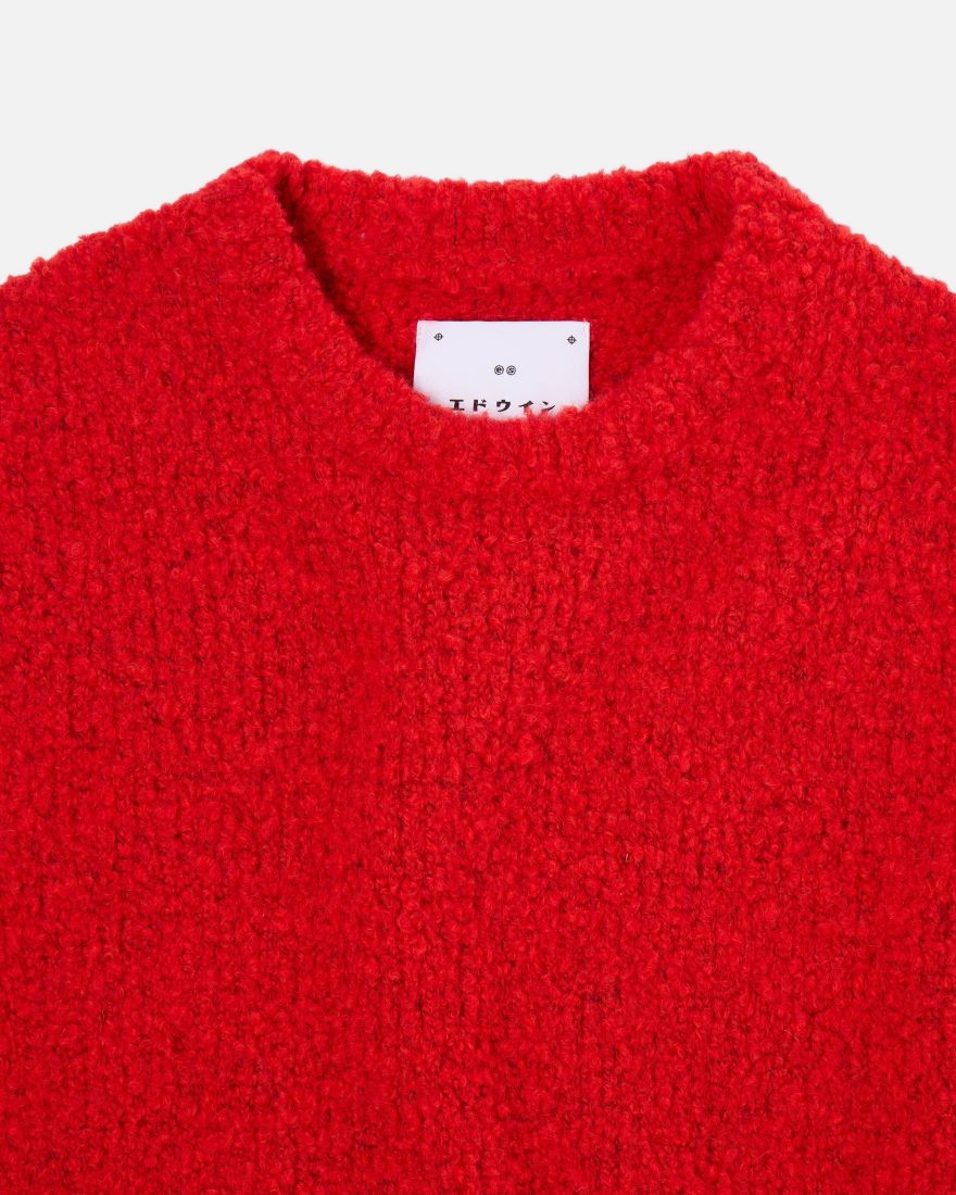 dun textred sweater knit - edwins - 520049077 - sweat - nouveau.