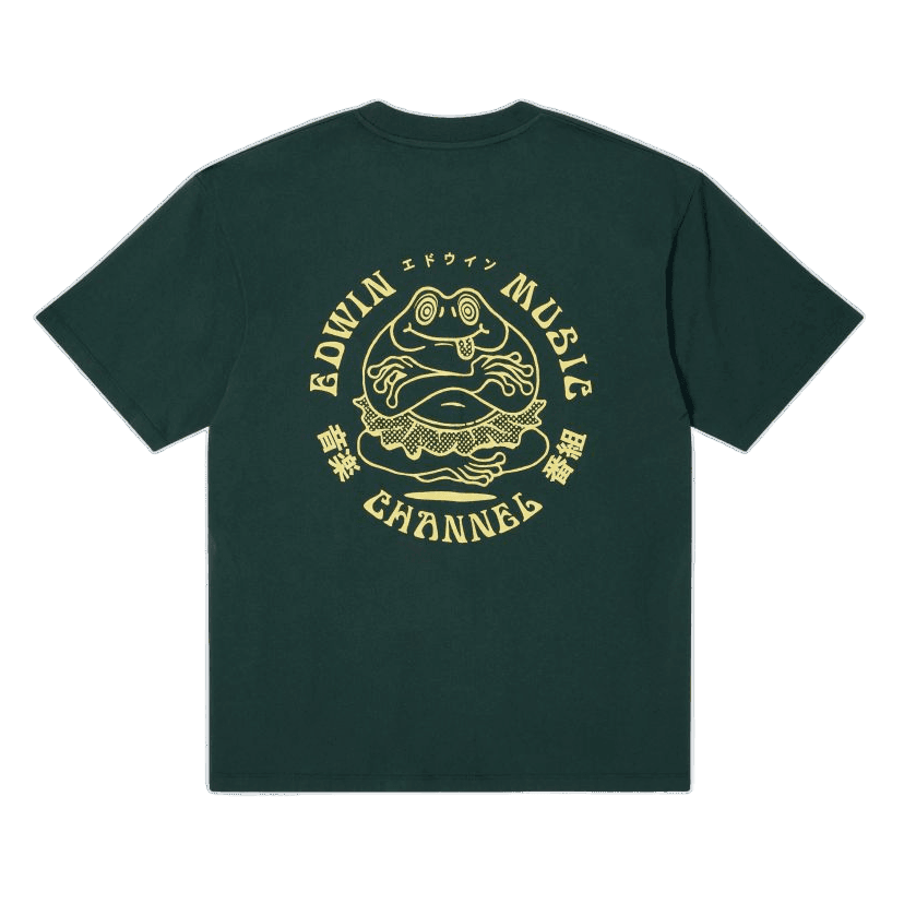edwin music channel t-shirt - edwins - 510057150 - tee shirt - nouveau.