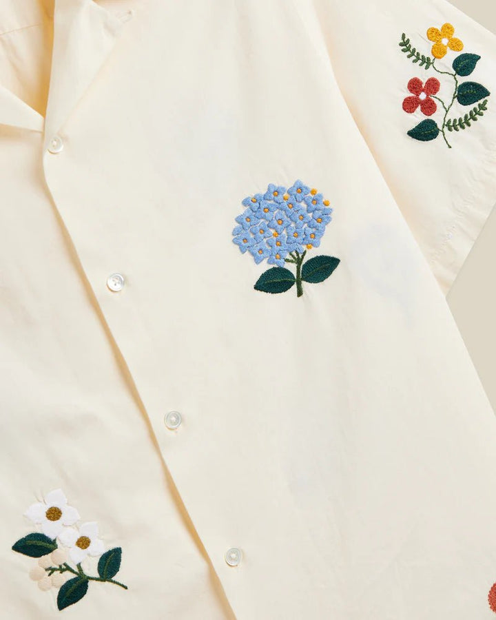 embroiderie flowers - portuguese flannel - 520040227 - chemises - Nouveau. men