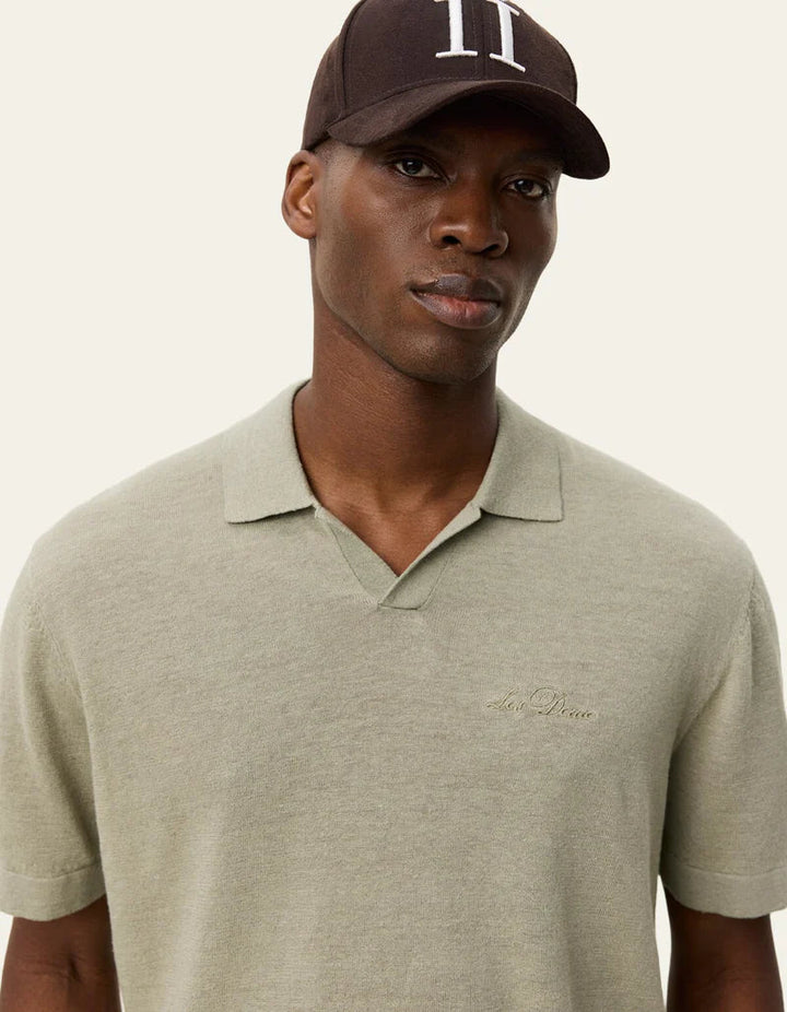 emmanuel knit polo - les deux - 520062274 - polos - Nouveau. men