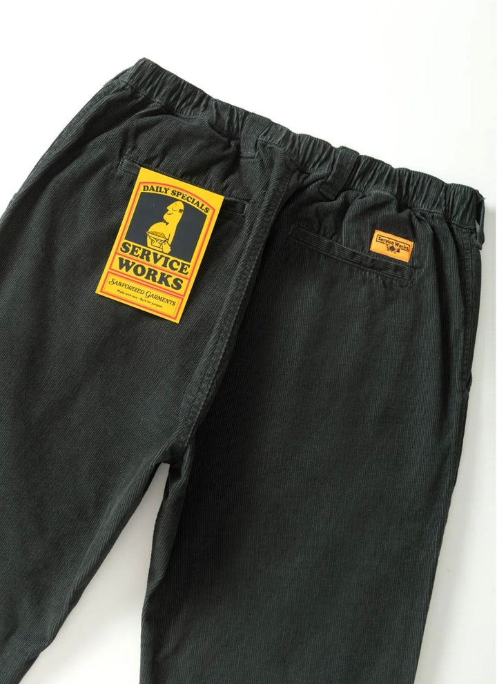 fine cord waiter pants - service works - 520101690 - pantalons classiques - Nouveau. men