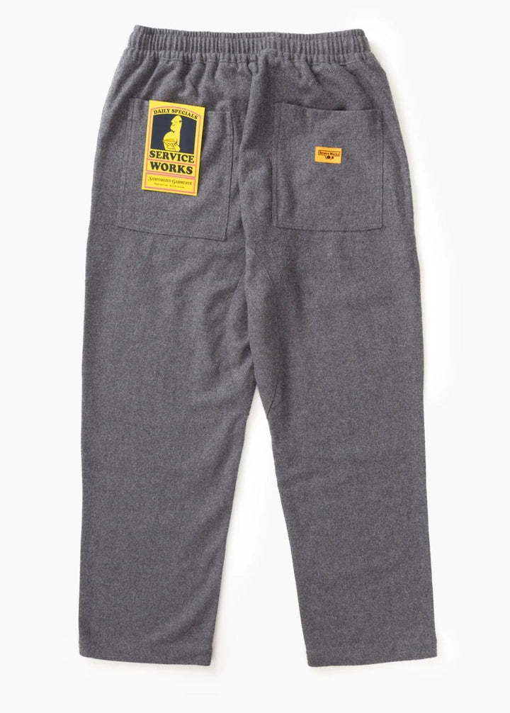 flannel chef pants - service works - 520101355 - pantalons classiques - Nouveau. men