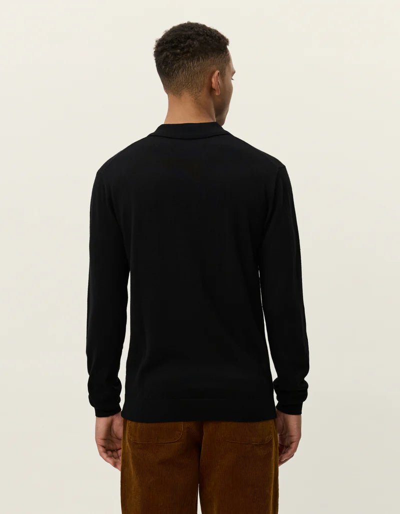 greyson merino polo knit - les deux - 520046830 - pulls - nouveau.