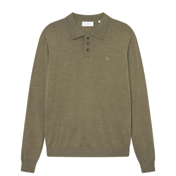 greyson merino polo knit - les deux - 520046830 - pulls - nouveau.