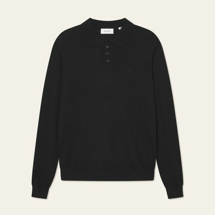 greyson merino polo knit - les deux - 520046793 - pulls - nouveau.