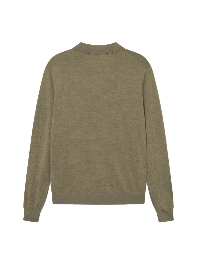 greyson merino polo knit - les deux - 520046830 - pulls - nouveau.