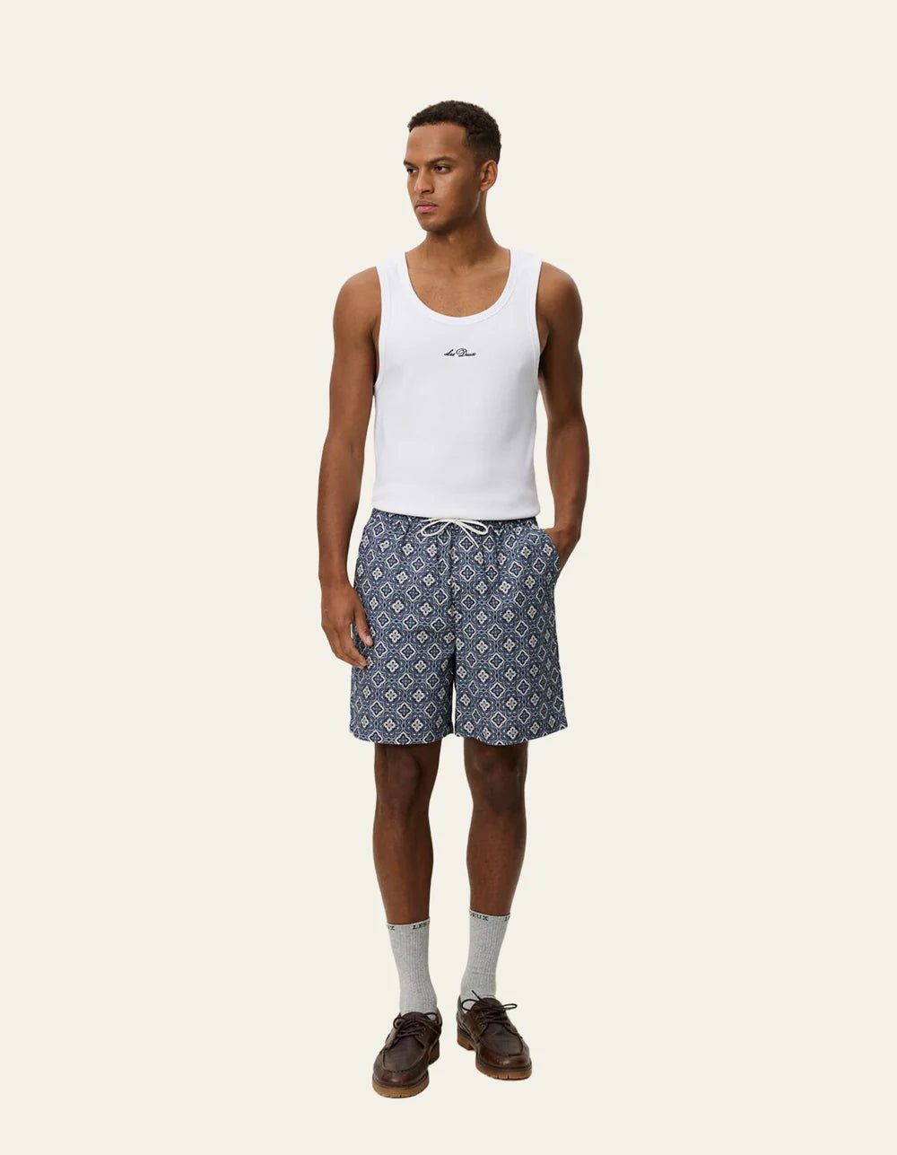 harry arabasque aop shorts - les deux - 520063165 - shorts - Nouveau. men