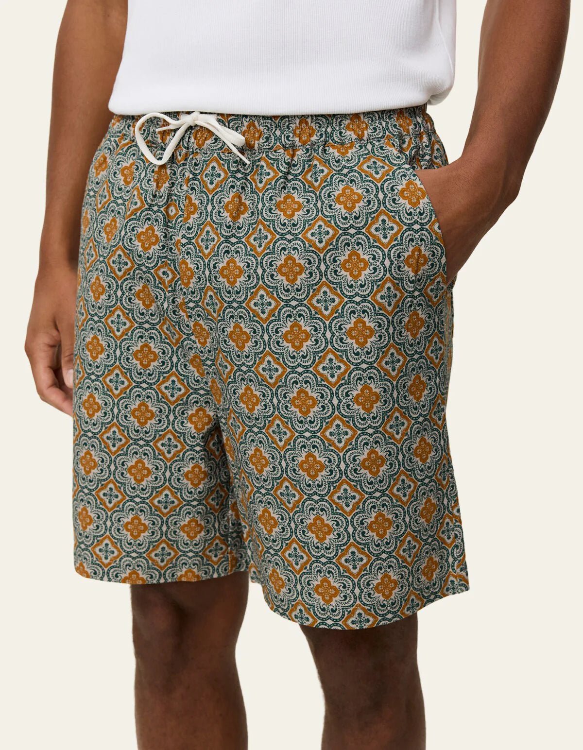 harry arabasque aop shorts - les deux - 520063196 - shorts - Nouveau. men
