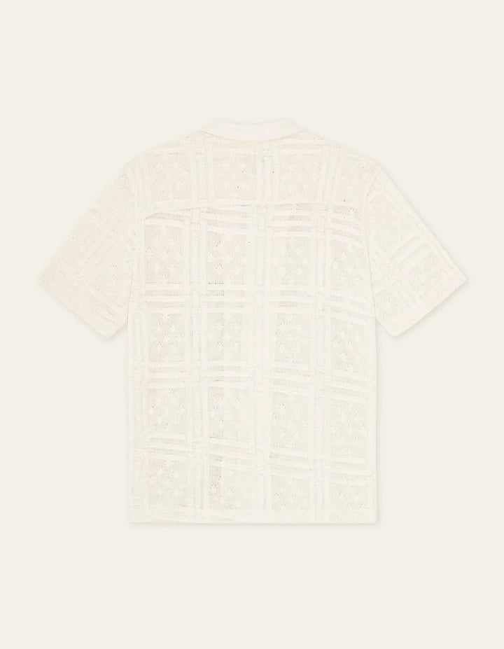 hector pointelle ss shirt - les deux - 520062335 - chemises - Nouveau. men