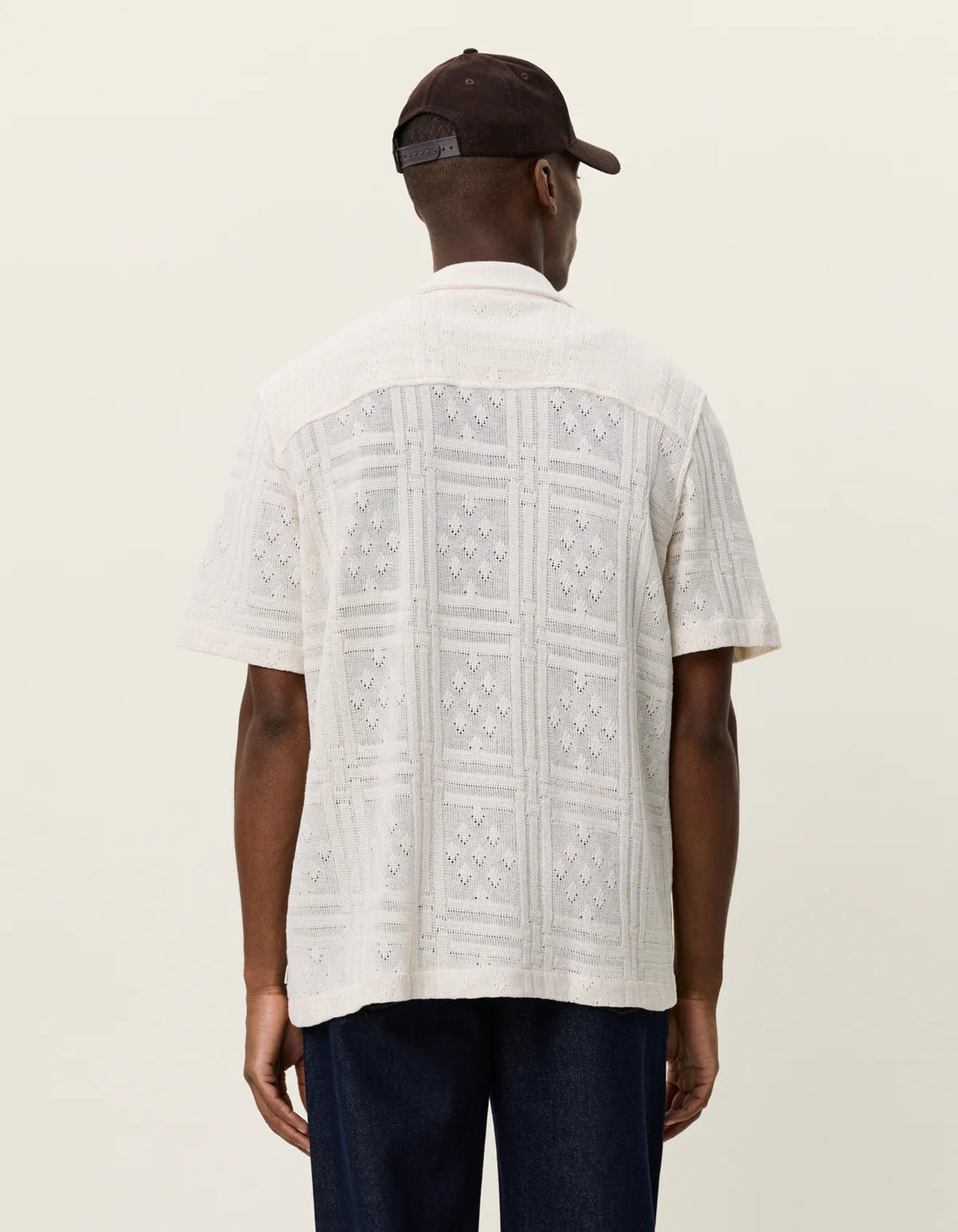 hector pointelle ss shirt - les deux - 520062335 - chemises - Nouveau. men