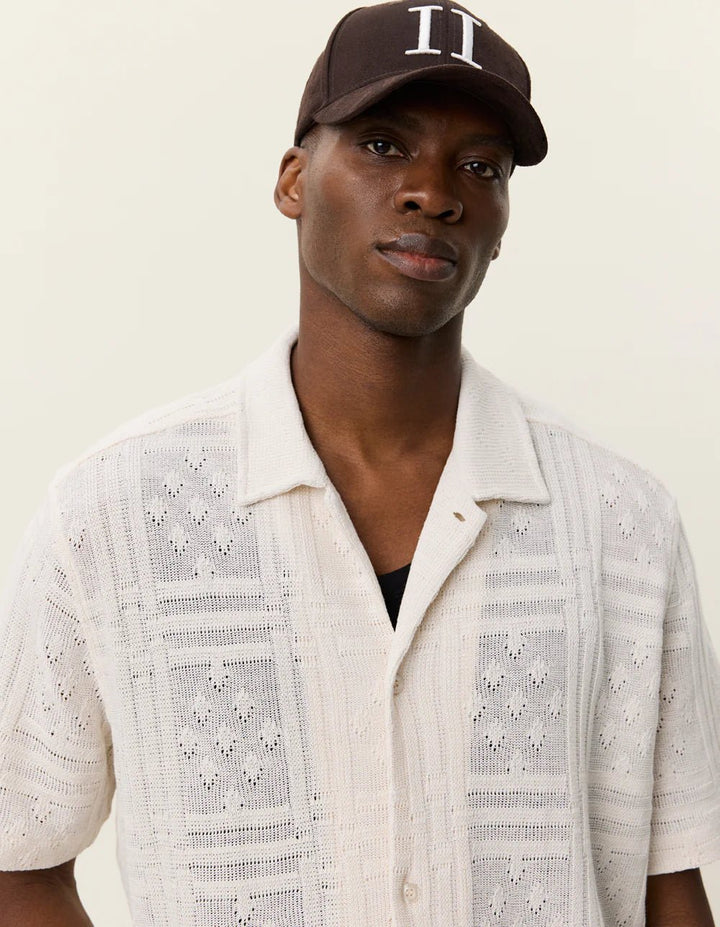 hector pointelle ss shirt - les deux - 520062335 - chemises - Nouveau. men