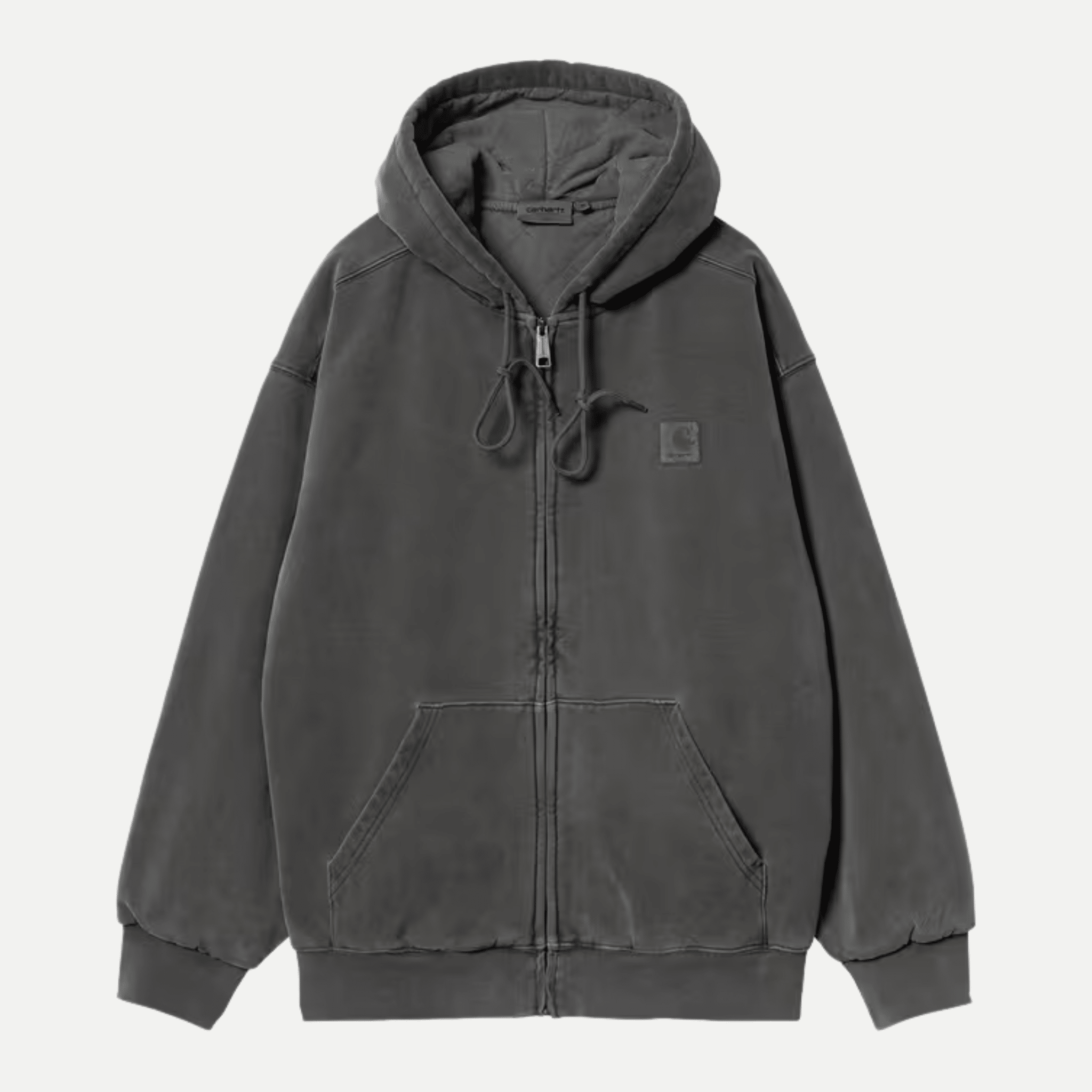 hooded nelson jacket cotton sweat - carhartt - 510067654 - vestes - Nouveau. men