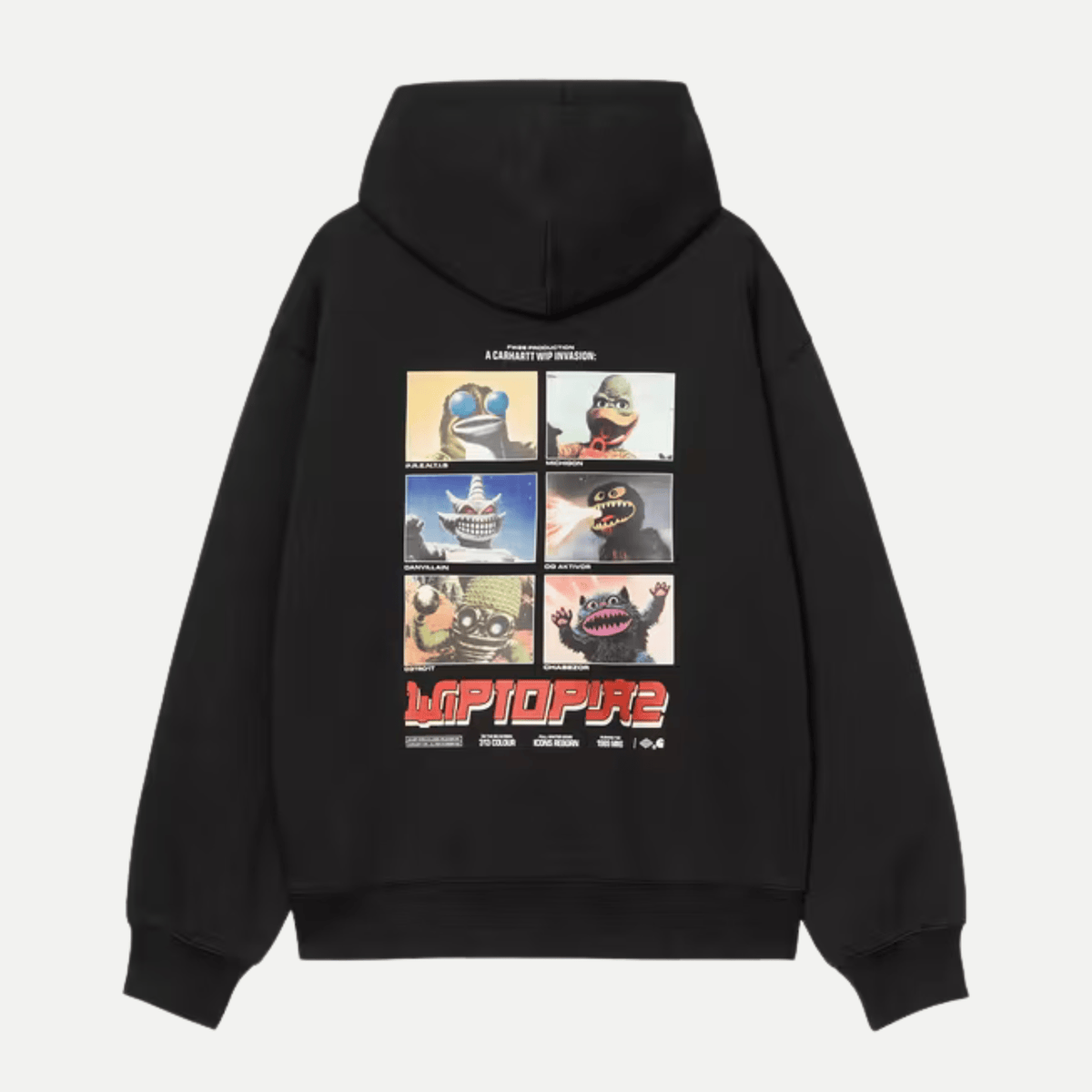 hooded wiptopia sweatshirt - carhartt - 510079916 - sweat - Nouveau. men