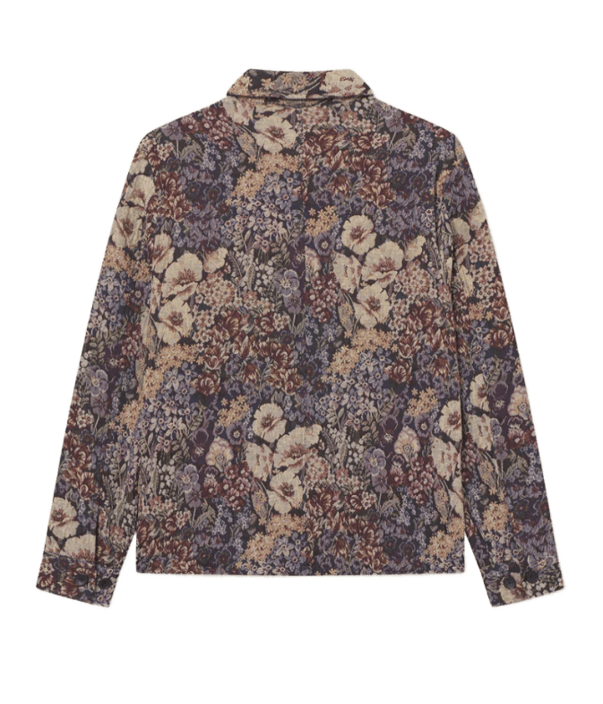 hugh jacquard overshirt - les deux - 510057082 - vestes - nouveau.